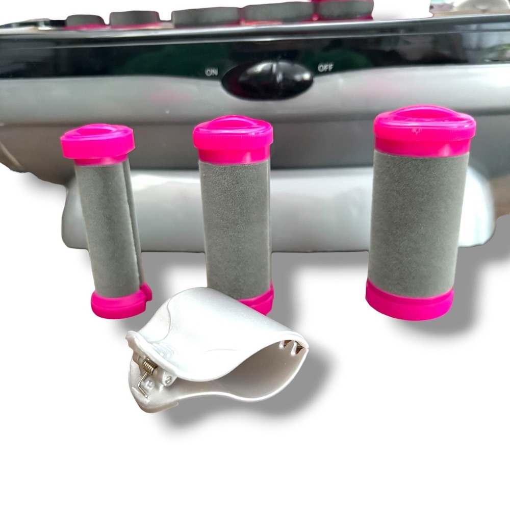 Conair Xtreme Instant Heat Hot Rollers 20 Velvet Flocked Rollers CHV26HXW - Picture 3 of 10